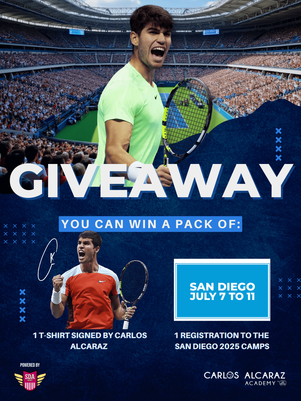 Giveaway Tennis San Diego