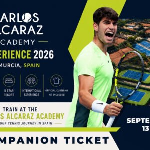 Registration Companion Carlos Alcaraz Experience in Murcia