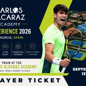 Registration Player Carlos Alcaraz Experience in Murcia